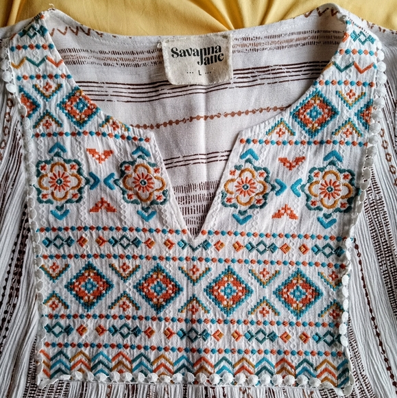 Boutique Boho Blouse - Picture 3 of 5